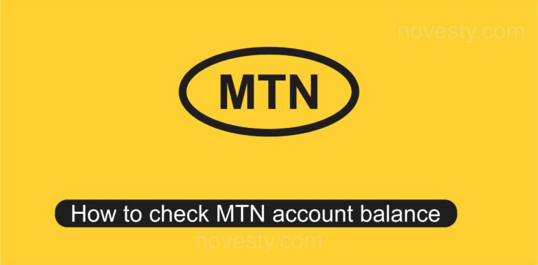 How to check MTN account balance