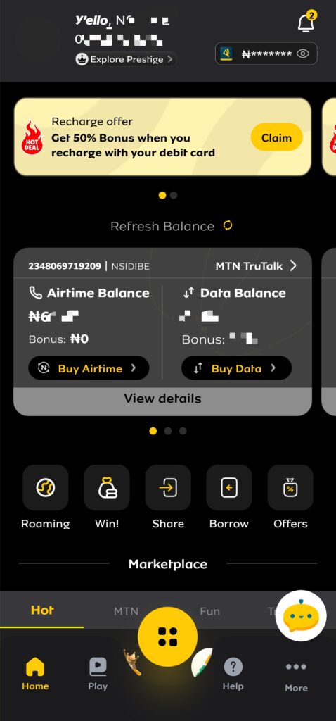 How to check MTN account balance