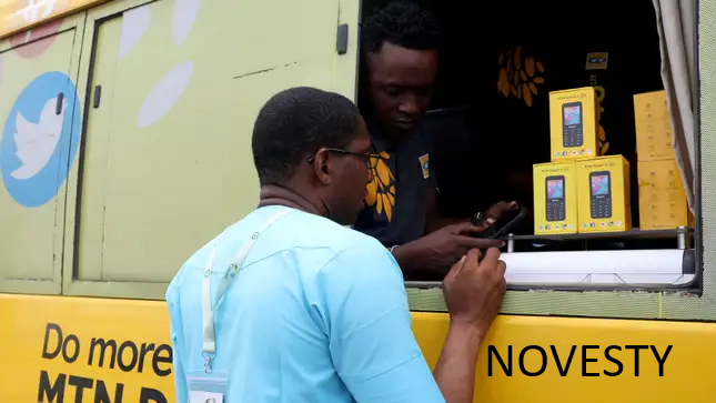 MoMo Agent using mobile technology to serve customers