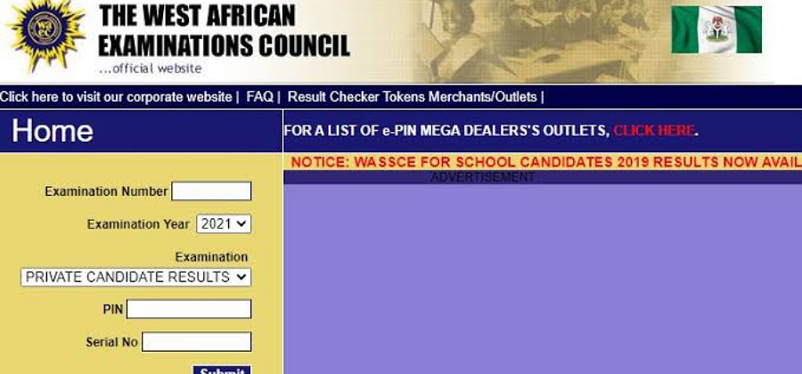 Check Waec Result